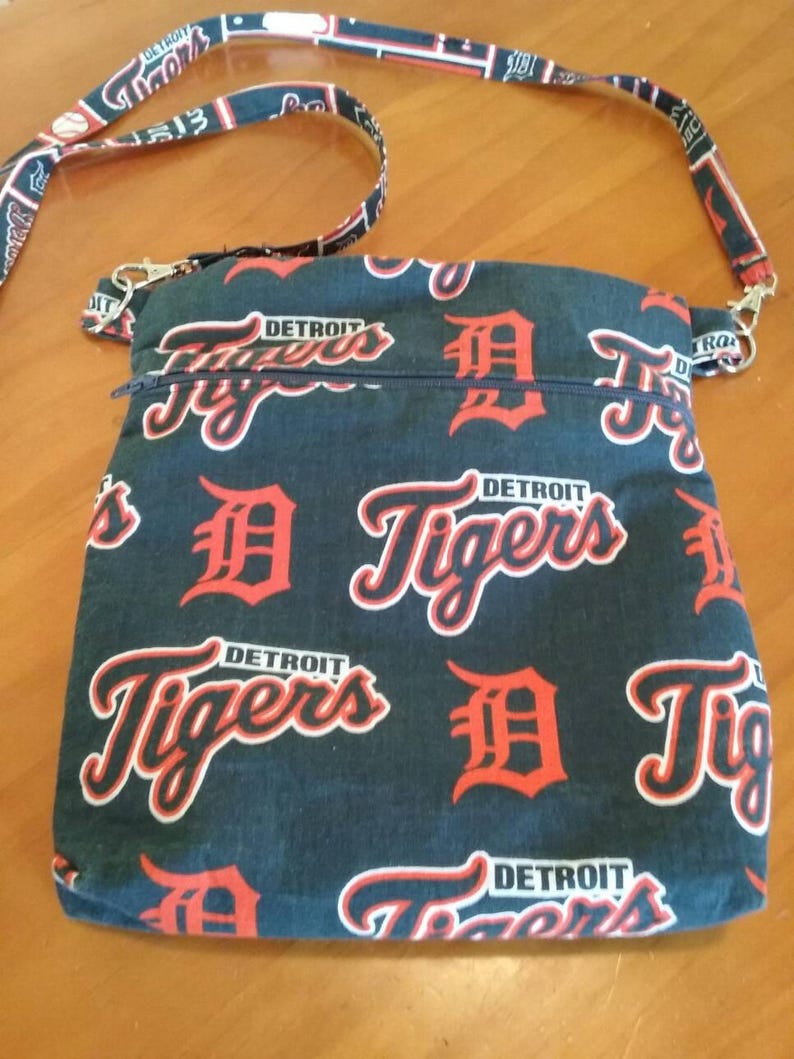 Crossbody bag hipster purse handmade bags Tiger fans Etsy