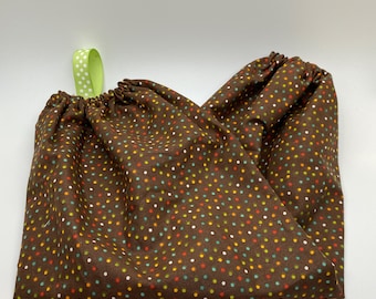 Grocery bag holder, plastic bag holders, Kitchen organizer, Fabric Bag dispenser, recycled plastic bag holder