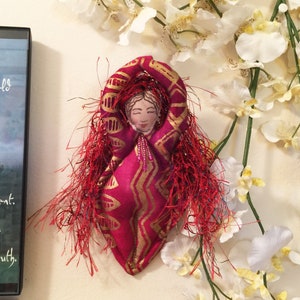 Goddess Doll spiritual figure, OOAK handmade healing doll, Goddess figure, Altar piece, Goddess Icon to personalize and make your own. #48