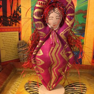 Goddess Doll spiritual figure, OOAK handmade healing doll, Goddess figure, Altar piece, Goddess Icon to personalize and make your own #50