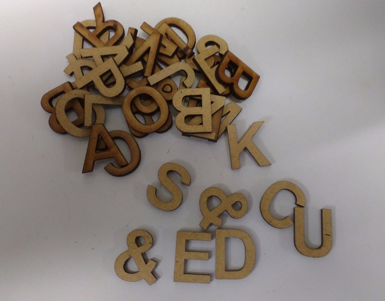 laser cut 3mm mdf embellishments wooden craft HAPPY VALENTINES DAY shapes