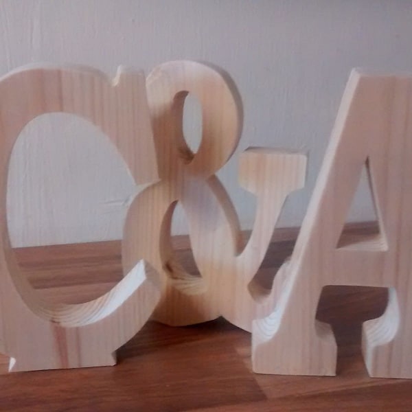 solid pine   wooden letters,wooden numbers , wooden letters,large wooden  letters