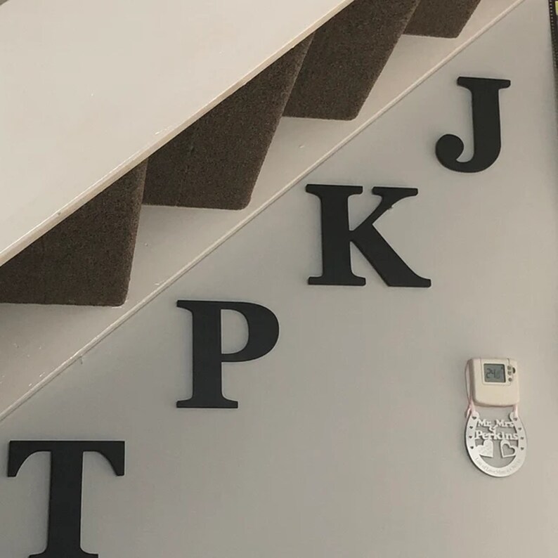 Large Wooden Letters Wall Mountable 3 Sizes 20 Cm 30 Cm and 40 Etsy UK