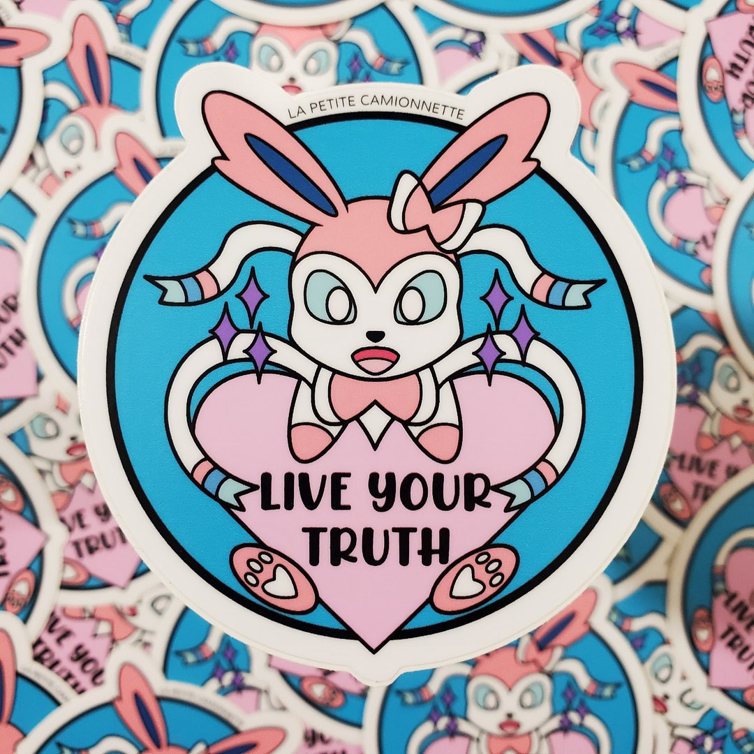 Truth Addict Sticker Live Your Truth Sticker - Etsy