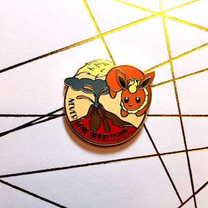 Never Lose Your Flair PokePositivity Hard Enamel Pin