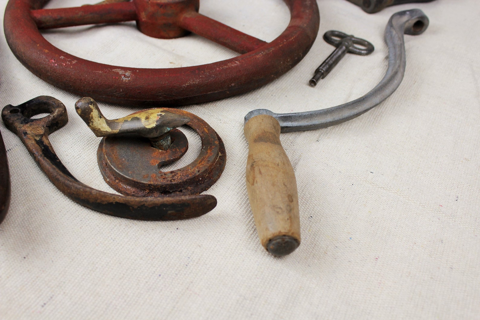 15Piece Collection of Antique Handles Levers and Cranks Etsy