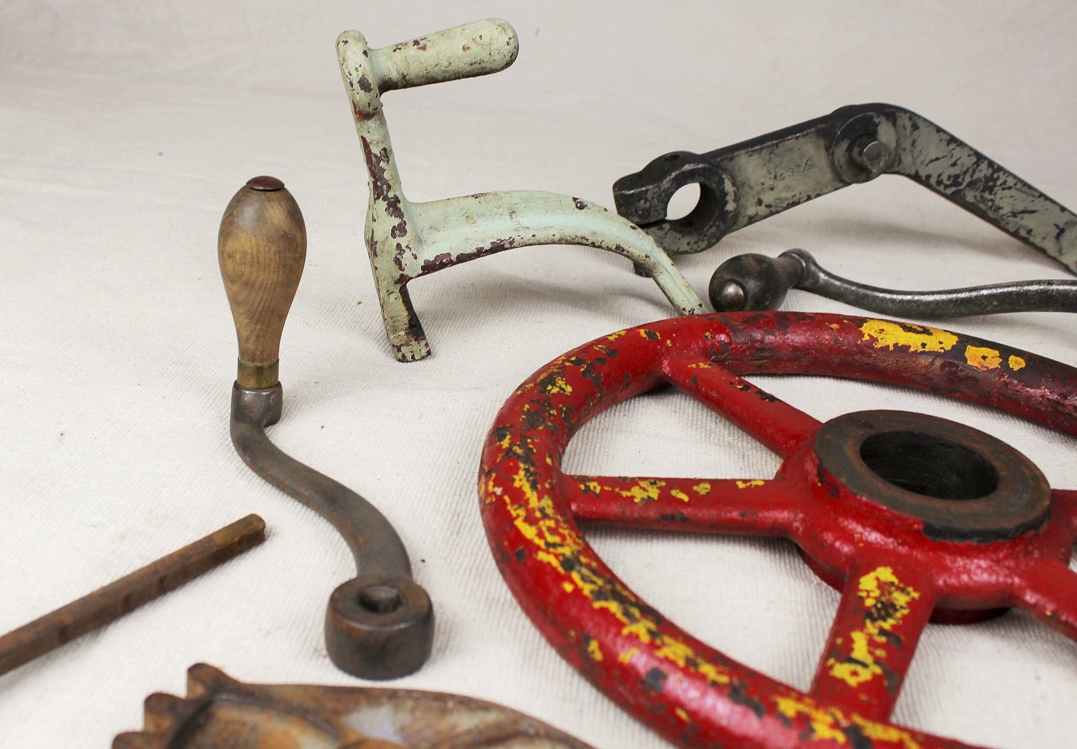 15Piece Collection of Antique Handles Levers and Cranks Etsy