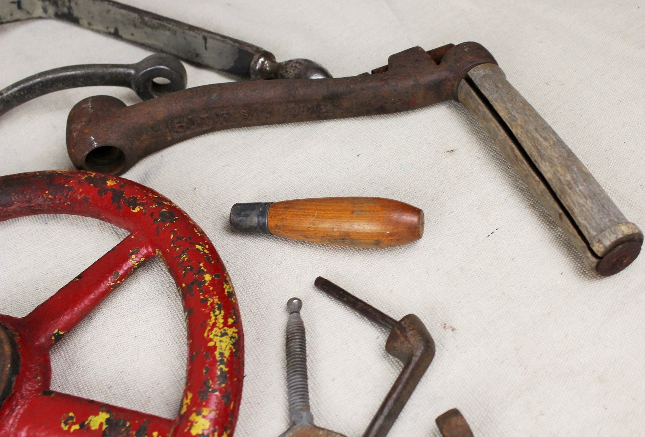 15Piece Collection of Antique Handles Levers and Cranks Etsy