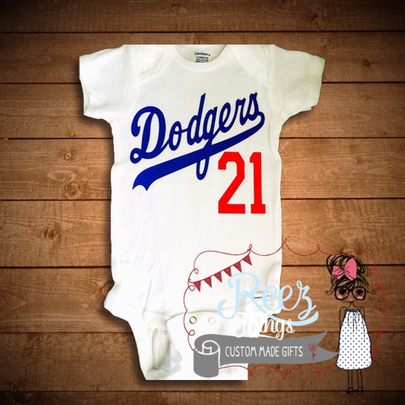 custom dodger jersey for toddlers