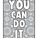 Printable Motivational Coloring Pages - Affirmations and Confidence - Etsy