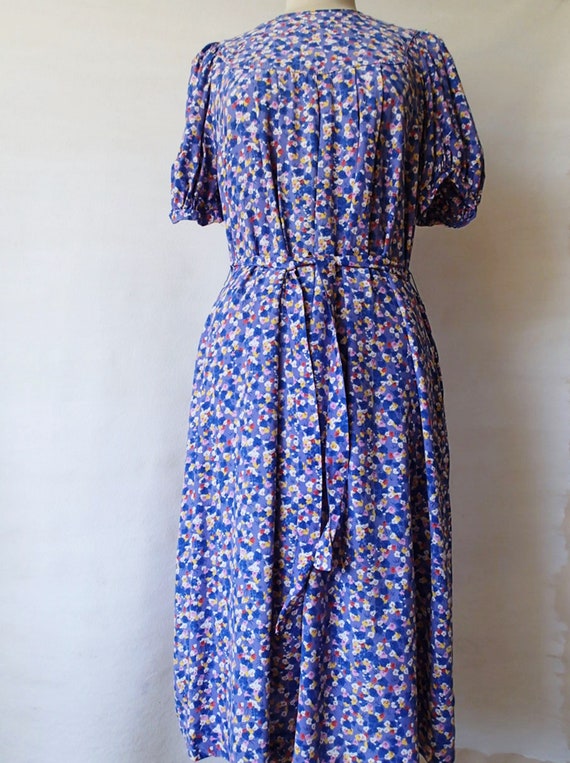Spring Wedding Guest Dress Loose Gathered Tunic Dress With Etsy