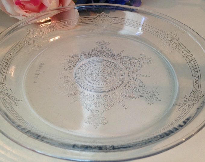 Fire King Pie Plate Fire King Philbe Vintage Pie Plate Pie Etsy
