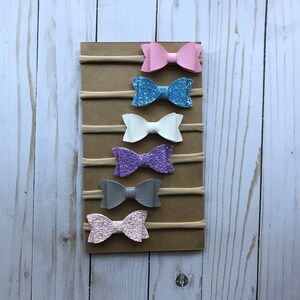 Baby Girl Bow Headband, Glitter Bow Headband, Toddler Hair Bows, Nylon Headbands, Baby Bow Headband, Baby Girl Shower Gift Ideas, Bows