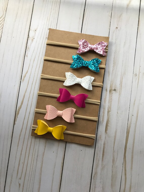 Baby Headband, Glitter Baby Headband, Infant Headband, Headband SETS For Babies, Newborn Headband, Bows For Babies, Baby Bows, Headbands