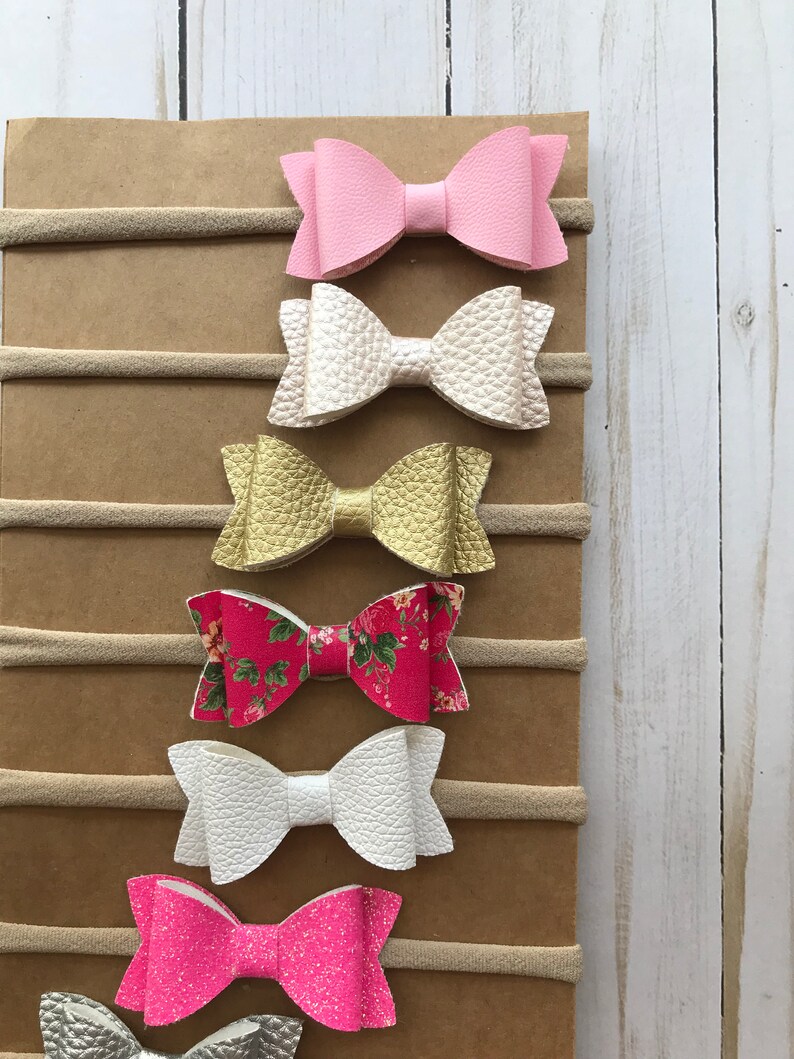 Baby Bow Headband Bow Headband Set Newborn Headband Baby Bows Baby Headband Flower Headband Baby Girl Headband Floral Bow Headband