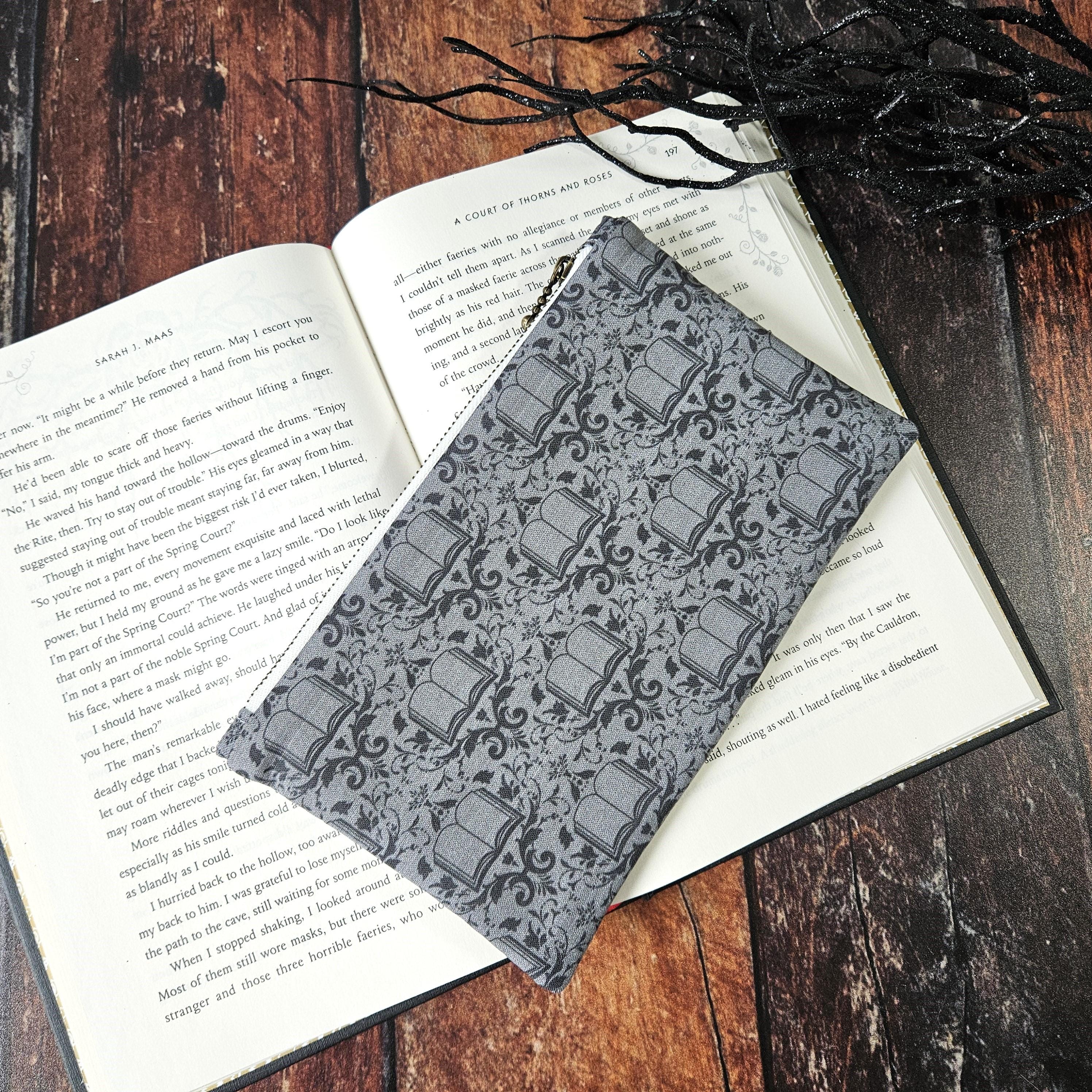 Morally Gray Pencil Pouch: Book Pattern Zippered Bag - Etsy Canada