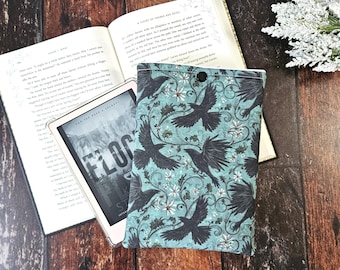 Mystic Crows Kindle Book Sleeve | Book Lover Gift | Dark Academia | Kindle Case | Bookish Gift | Raven | Colorsoft | Gothic Book Sleeve