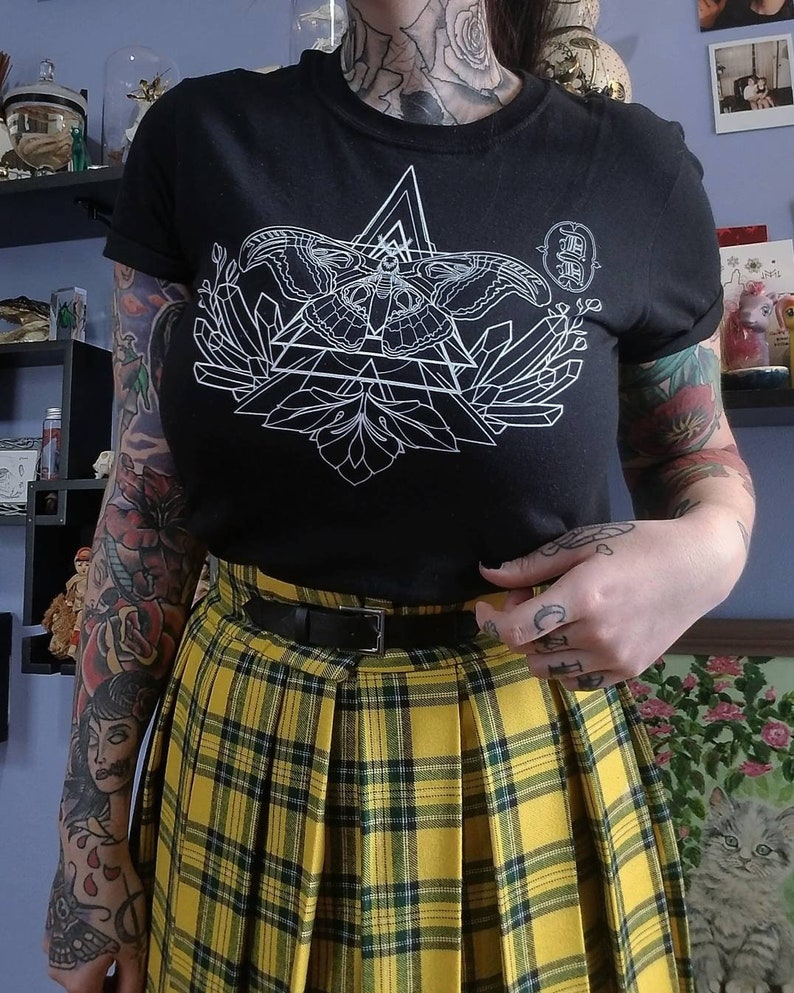 Moth /& Crystal logo shirt