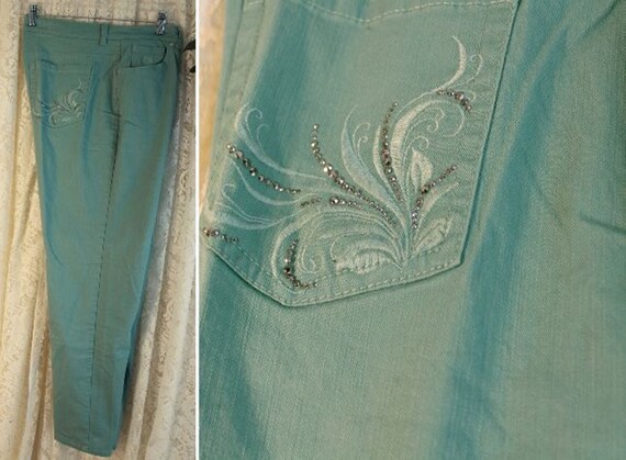 Vintage GLORIA VANDEBILT JEANS, 34 Waist x 30 Inse