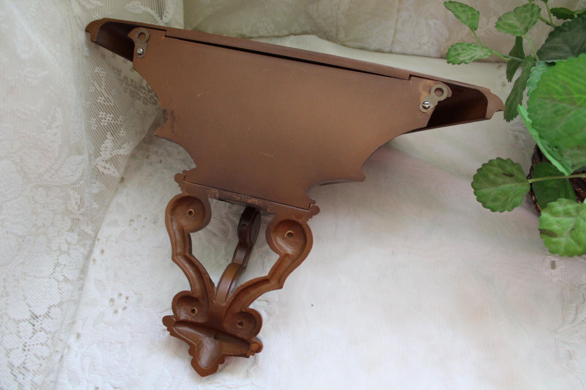 Vintage HANGING WALL SHELF 14 Inches Wide Burwood Syrocco Etsy