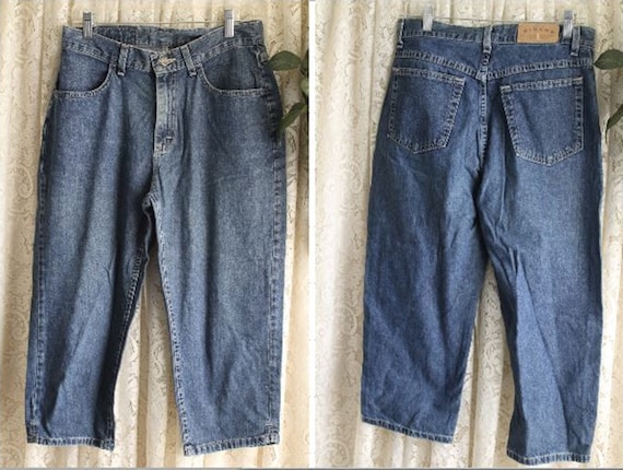 Vintage LEE RIDER CROPPED Jeans, 30 Waist x 20 In… - image 3