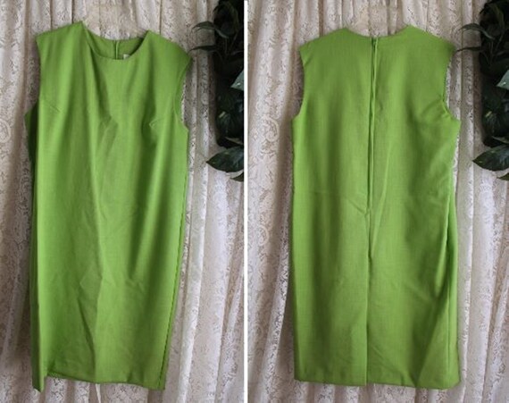 Vintage 2-Pc JACKET DRESS SUIT Sz 12 - 14 Made in… - image 4