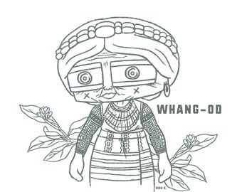 whang-od coloring page