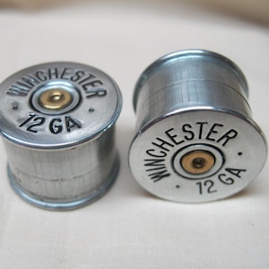 2 Guitar Knobs, Nickel Winchester DOUBLE 5/8" High