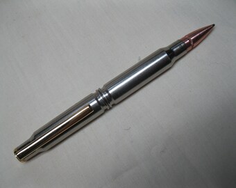 Federal 308 Twist Bullet Pen Nickel Cross Style - Limited Special