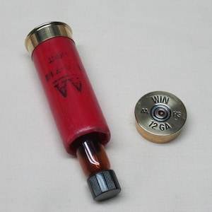Red Genuine Shotgun Shell Memorial Keepsake Cremation Funeral Urn