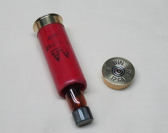 Red Genuine Shotgun Shell Memorial Keepsake Cremation Funeral Urn