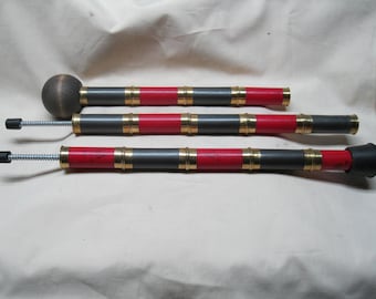 Winchester AA Red & Gray Shotgun Shells Novelty Take-Down Walking Hiking Stick