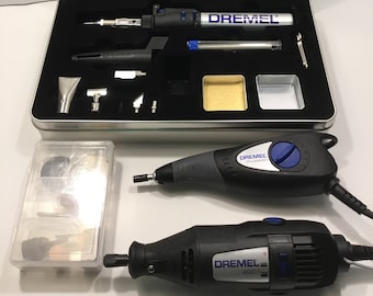 NEW DREMEL Craft Tool Set and Accessories Kit in Storage Case for jeweler's wood engraving household and shop tools