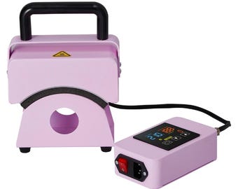Heat Press for Hat Caps, Mugs, T-Shirts, Bags – Portable Craft Machine Tool