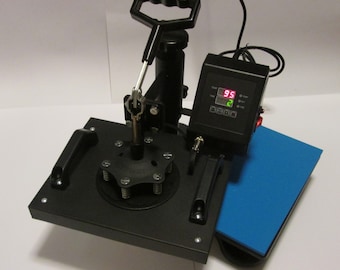 NEW Heat Press Machine for T-shirts, Garments, Bags, Mouse Mats, Puzzles