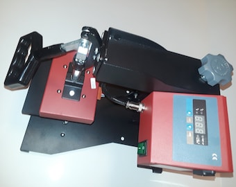 Pen Machine make custom logos and business names on pens up to 6 at a time for home and shop 6 pen slots at a time heat press for pens
