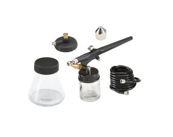 Airbrush Kit Nails Manicures Hobby Artist Crafts RC Models great for hobbyists working on detailing or touch-ups on many jobs