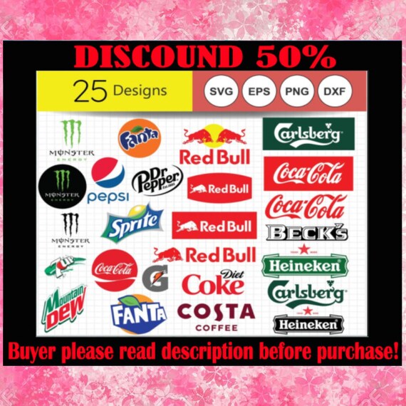 Soda Brand Logo SVG Trending Svg Soft Drink Brand Svg Logo Etsy