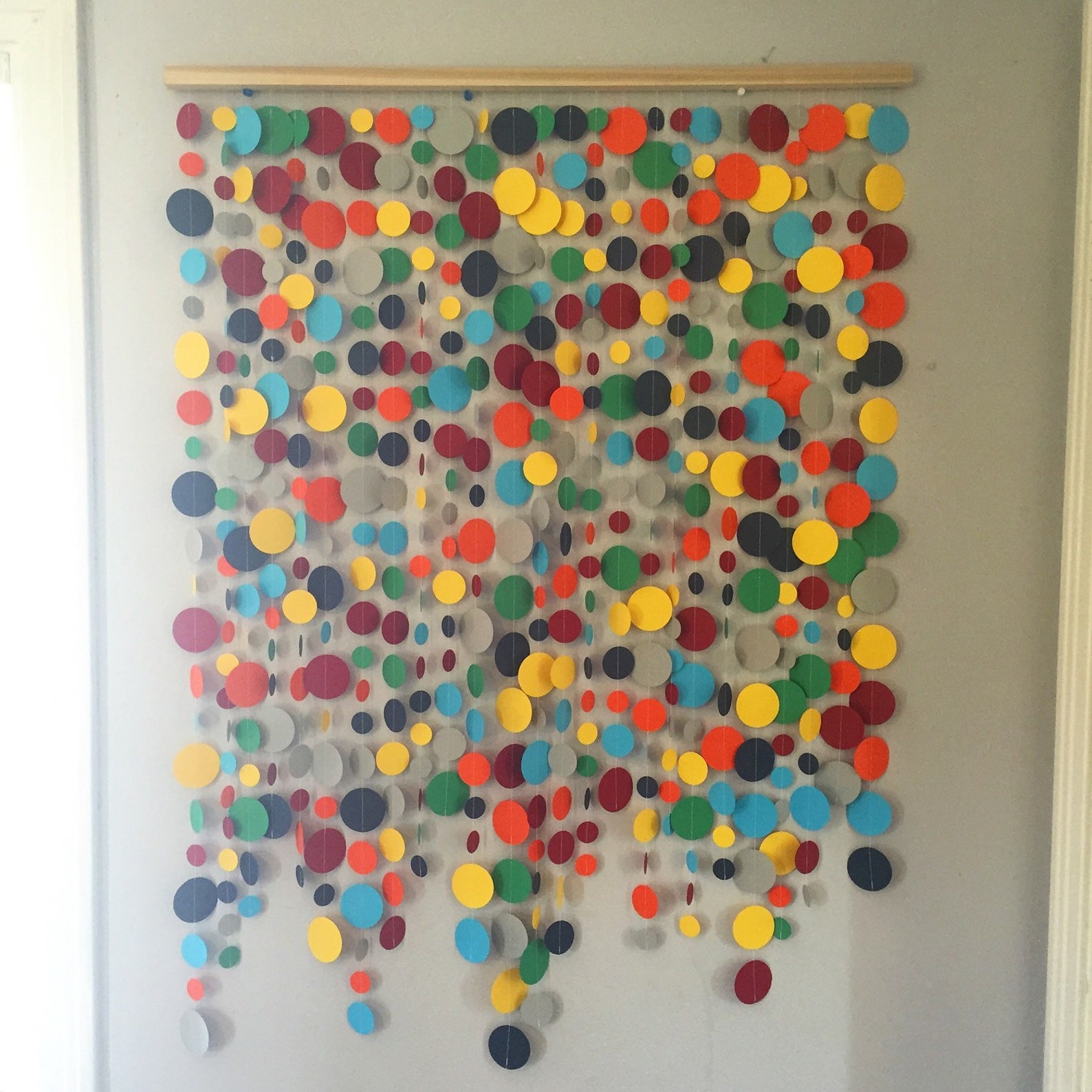 White Backdrop Wall Hanging Wall Art Garland Wall Art Etsy