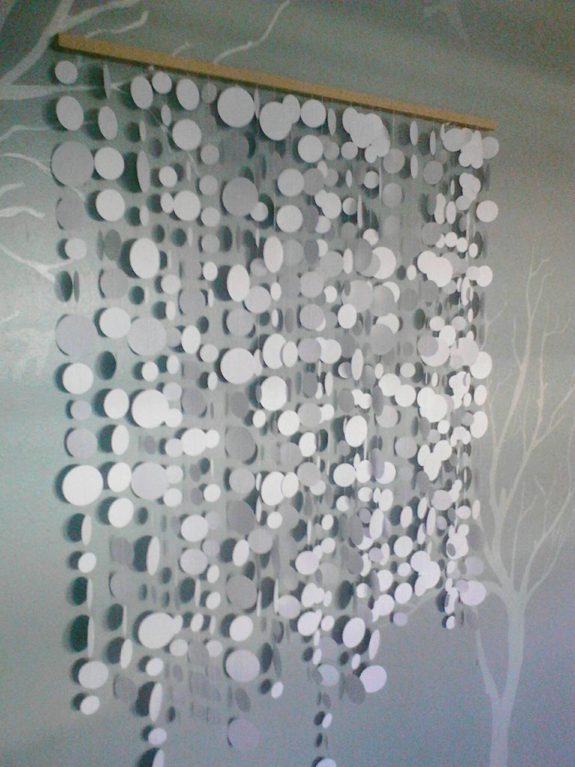 White Backdrop Wall Hanging Wall Art Garland Wall Art Etsy