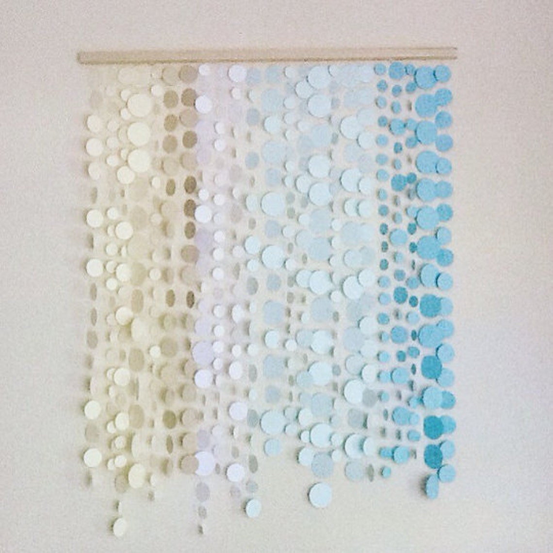 White Backdrop Wall Hanging Wall Art Garland Wall Art Etsy