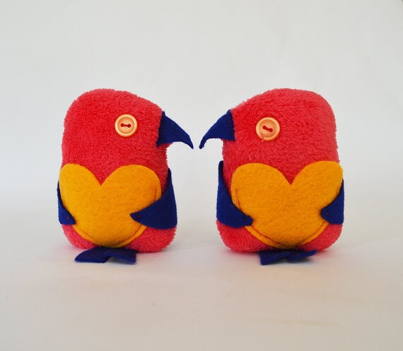 lovebird plush