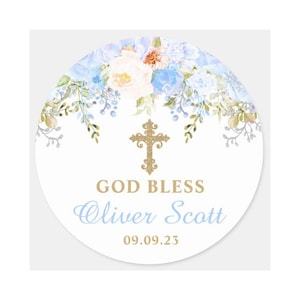 Custom Edible Image, Baby Boy Baptism, Baptize Image, Boy Baptism, Edible Picture, Edible Image, Icing Image, Custom Edible Photo