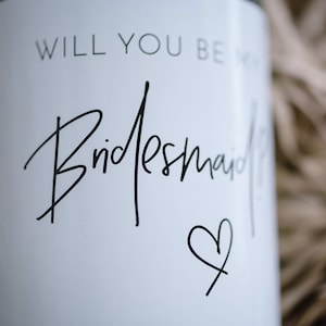 Will you be my Bridesmaid wine label, Bridesmaid gift | Bridesmaid proposal