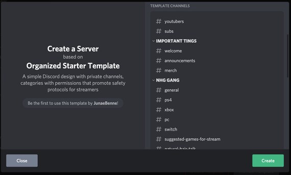 Discord servers categorized as Gaming