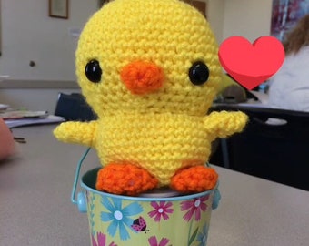 Baby Chick, Chick, Doll, Easter, Baby Chick Doll, Amigurumi, Baby, crochet