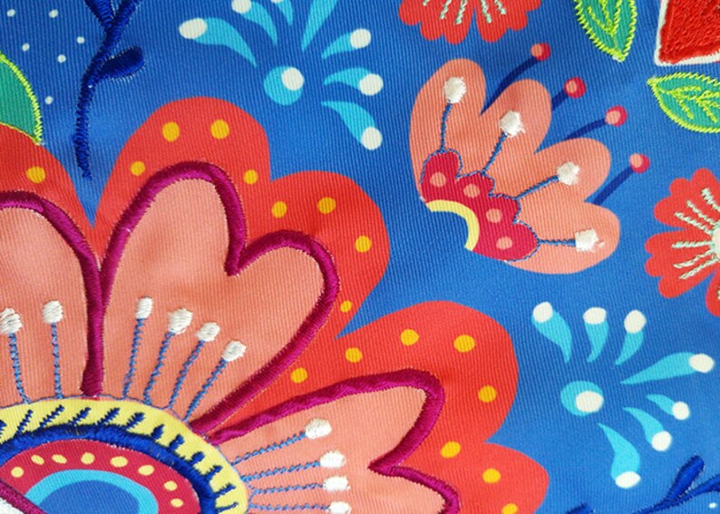 LOLA Embroidered Tote Bag