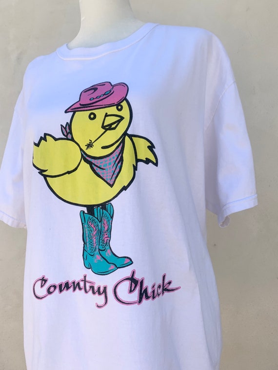 Vintage 80’s Country Chick Tee - image 2