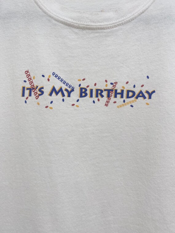 Vintage Birthday oversized tee - image 2