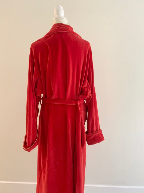 Vintage Red Velvet robe - Gem